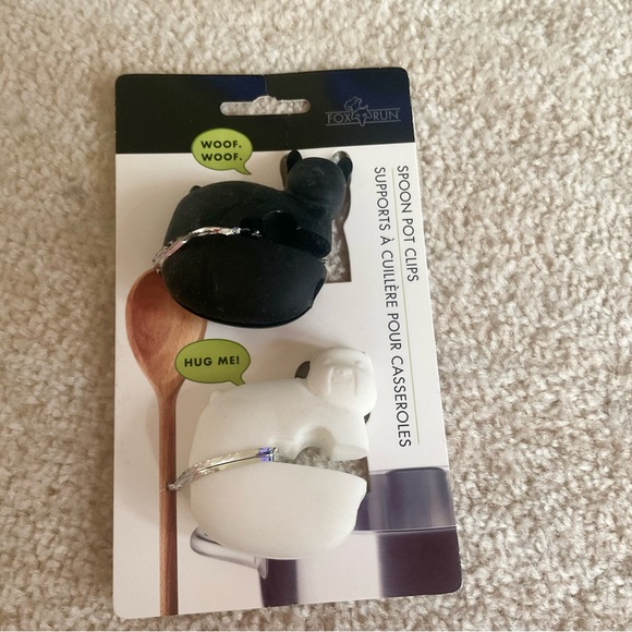 Fox Run Kitchen Spoon Pot Clips - Picture 3 of 4